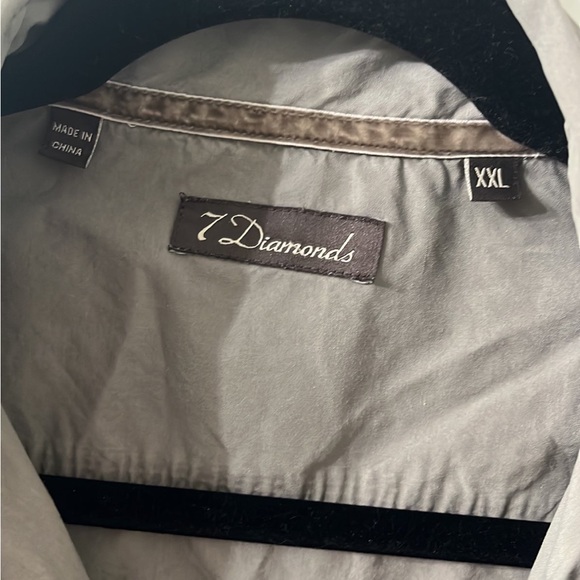 7 Diamonds Button Down Shirt XXL - Picture 5 of 5